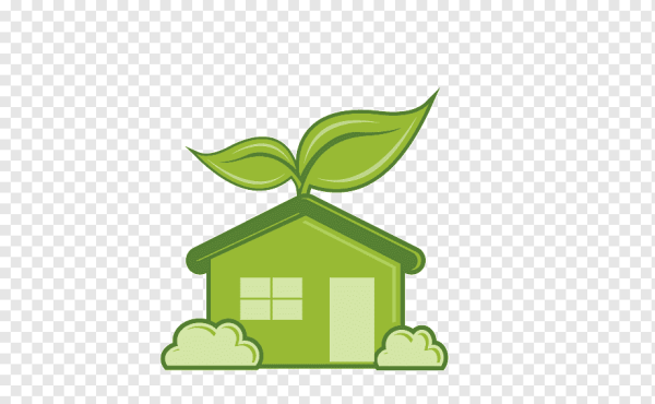 Домик с листиком