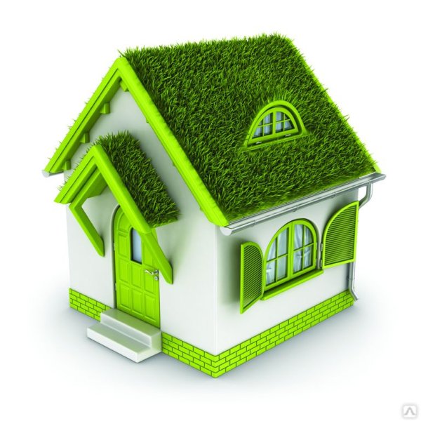 Домик с листиком