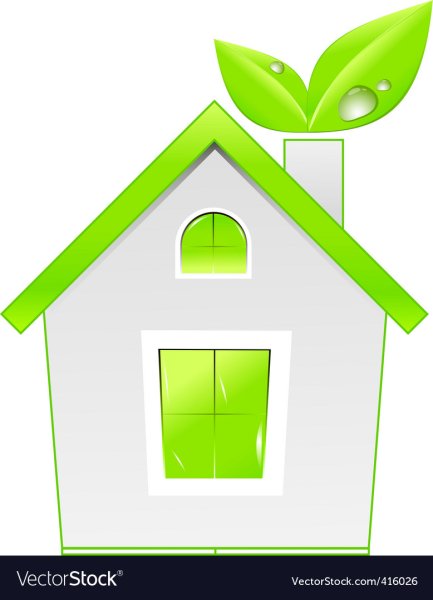 Зеленый домик для детей