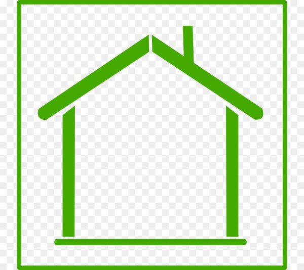 Зеленый домик