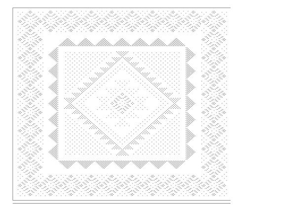 Оренбургский пуховый платок схема паутинка