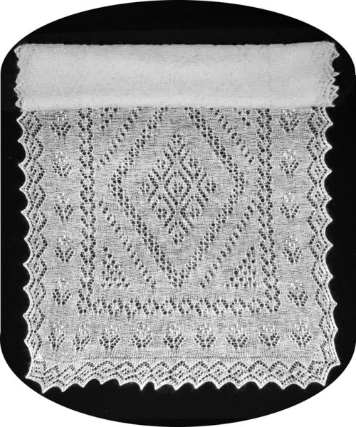 Оренбургский пуховый платок