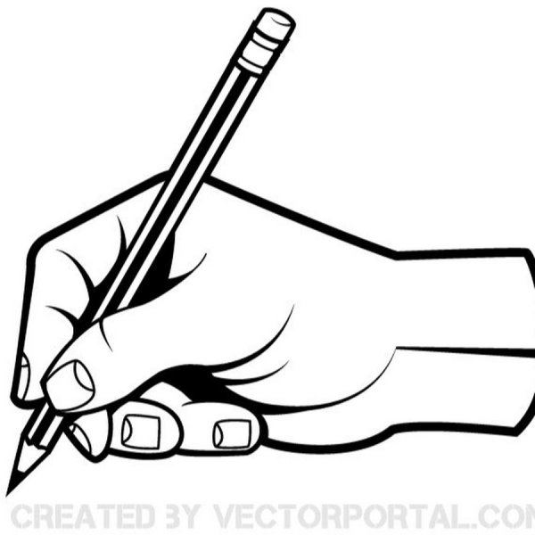 Рука с ручкой