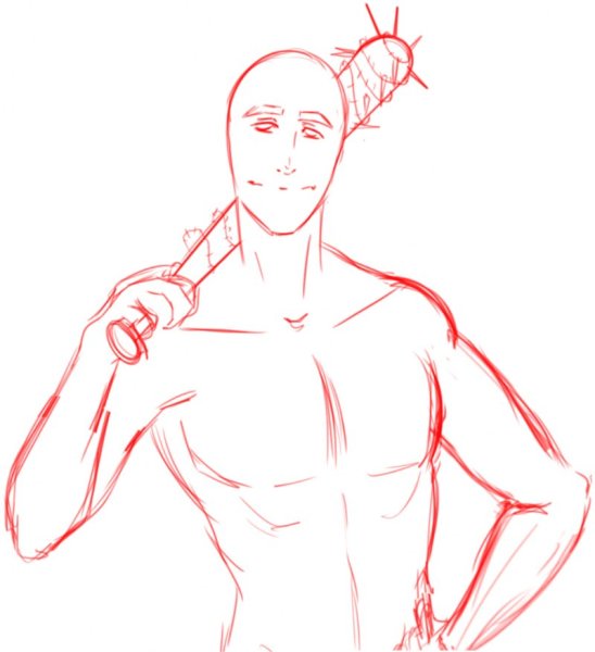 YCH позы для рисования мужские