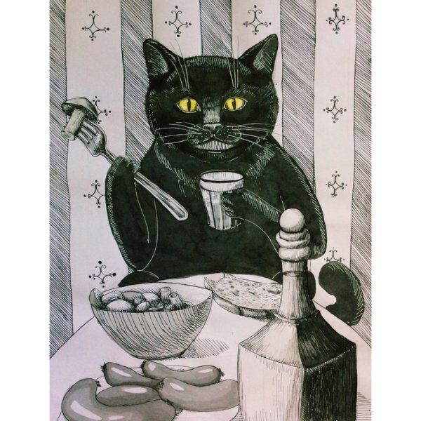 Кот Бегемот мастер и Маргарита