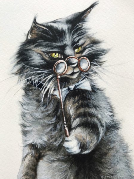 Кот Бегемот из мастера и Маргариты