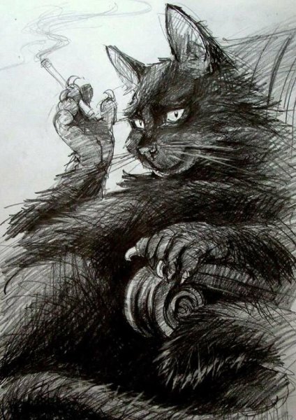 Кот Бегемот мастер и Маргарита