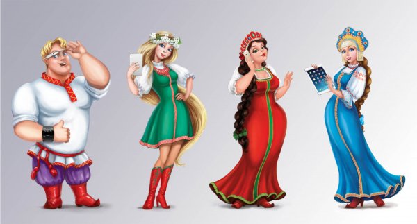 Русские народные персонажи