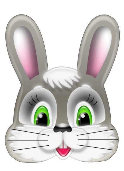 Раскраски маски животных