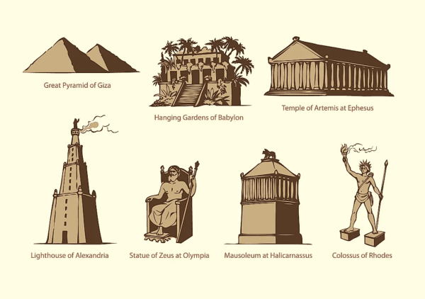 Символы чудес света