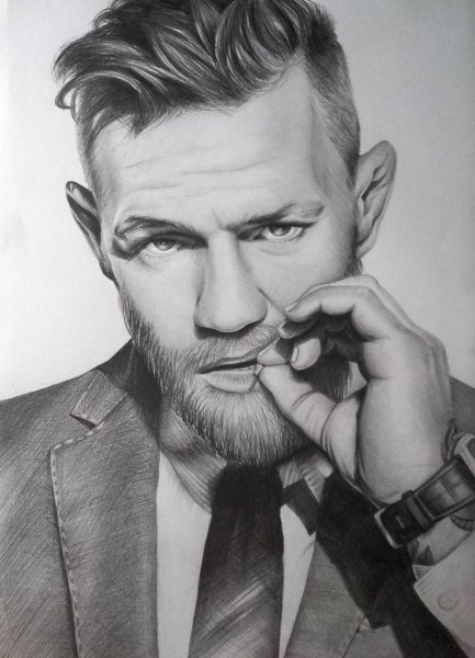 Портрет Конора МАКГРЕГОРА