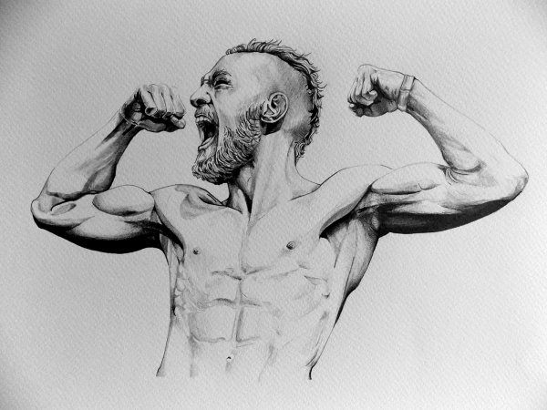 Конор МАКГРЕГОР мультяшный