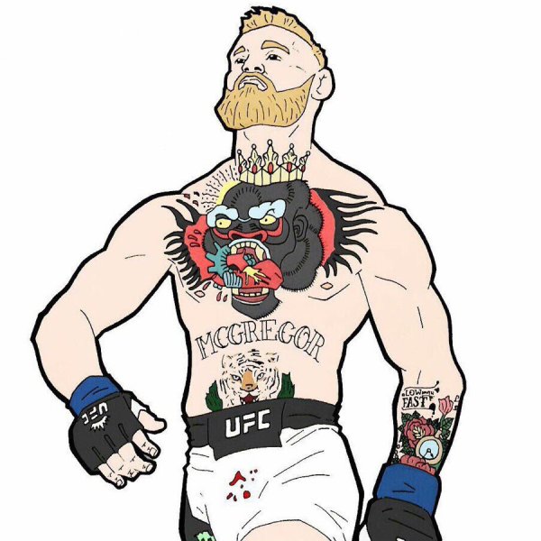 Портрет Конора МАКГРЕГОРА