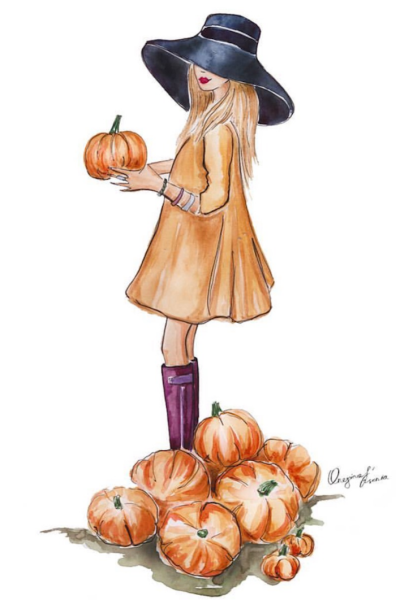 Скетч на тему осень