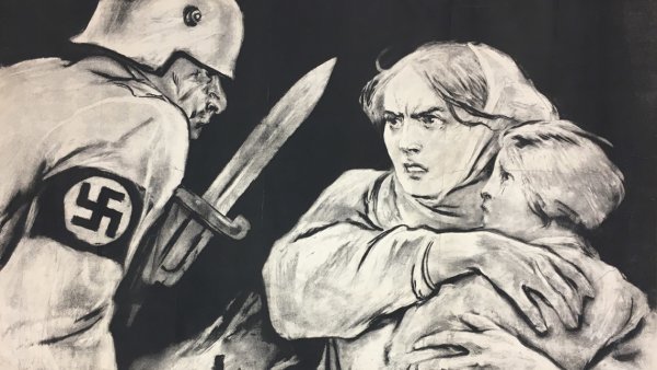 «Воин красной армии, Спаси!» (1942) Виктора Корецкого.