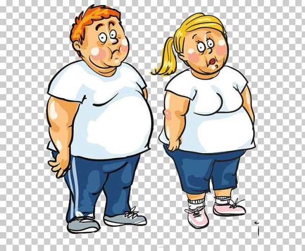 Толстый и худой мальчик