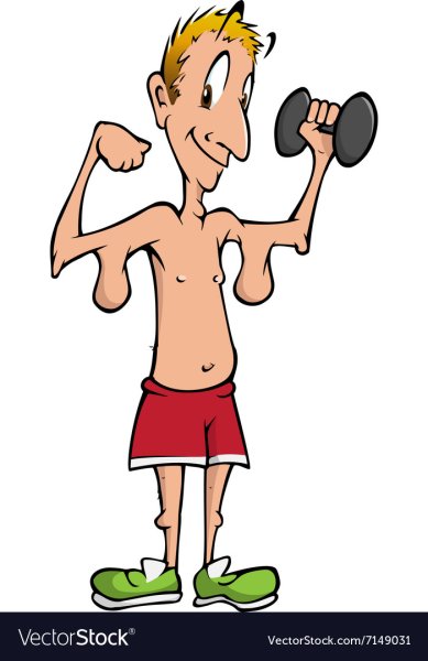 Худой силач