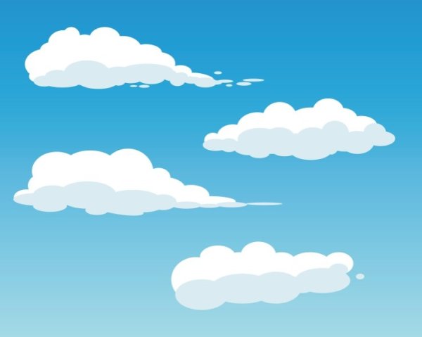 Облака рисунок