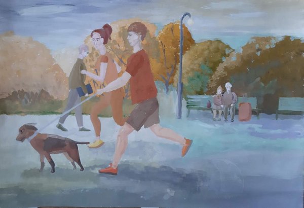 Рисование летние впечатления