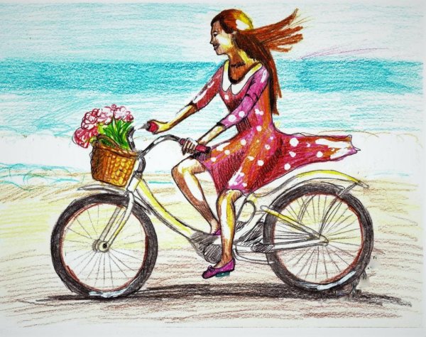 Рисование летние впечатления