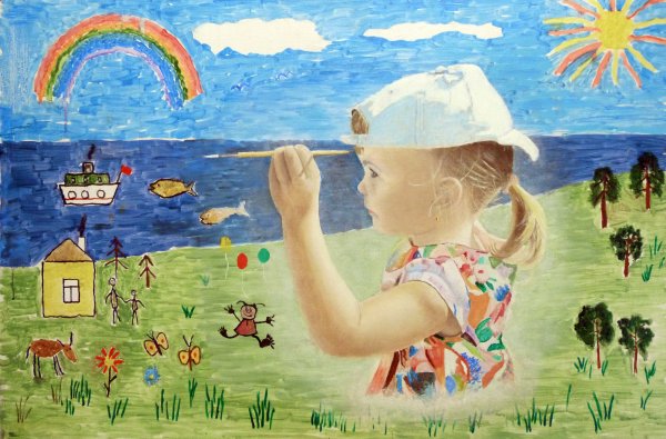 Рисование на тему летние впечатления