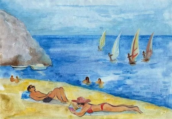 Рисунок на тему лето