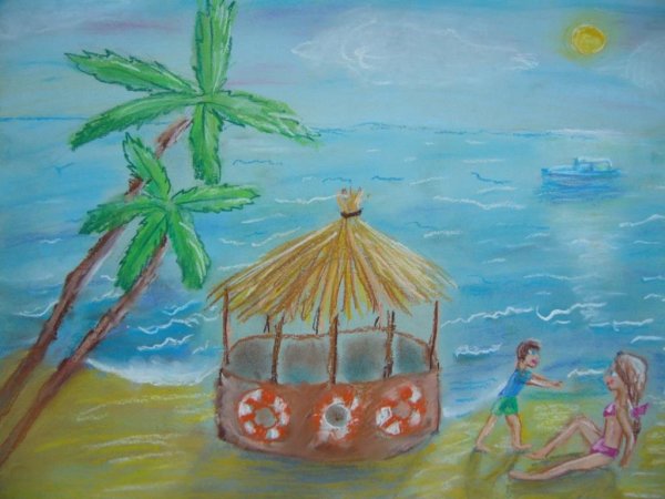 Рисование летние впечатления