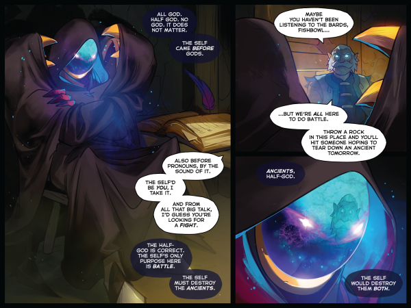 АРК Варден дота 2 комикс