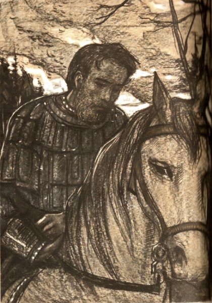 Иллюстрации и.Глазунова к роману а.Толстого князь серебряный