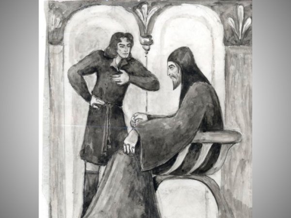 Князь серебряный иллюстрации Басманов