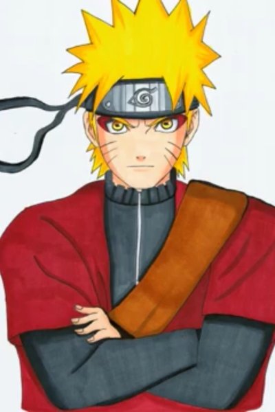 Наруто Узумаки цветной