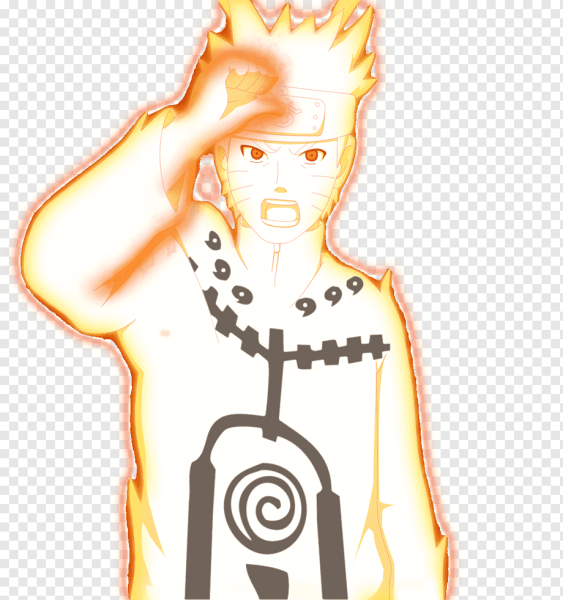 Нарисовать Наруто Узумаки