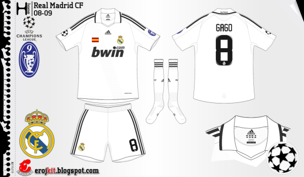 Как нарисовать футбольный клуб Реал Мадрид