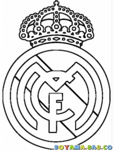 Real Madrid Coloring