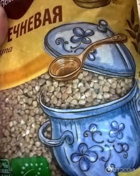 Рисунок гречневой крупы