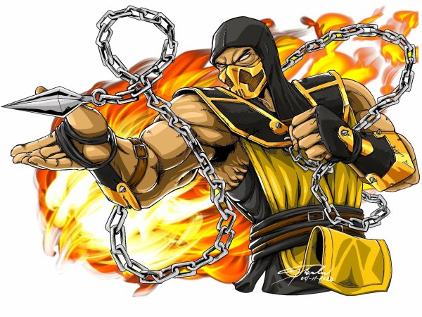 Скетч мортал комбат