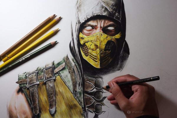 Мортал комбат 11 Скорпион легкий арт