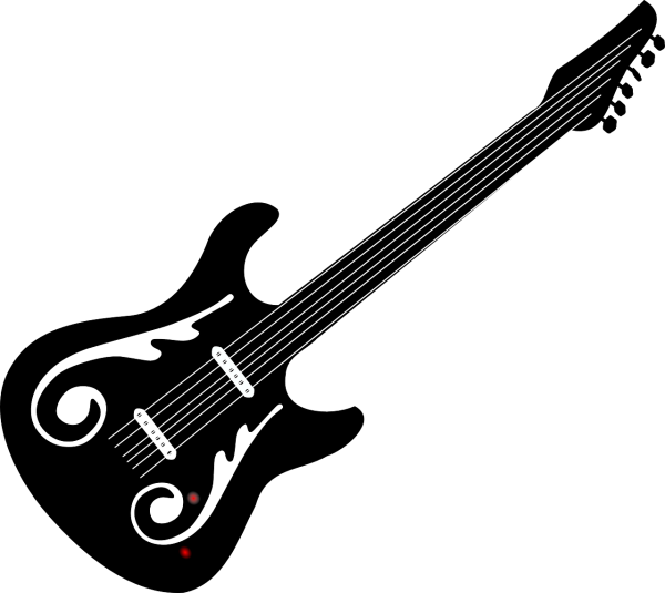 Электрогитара силуэт