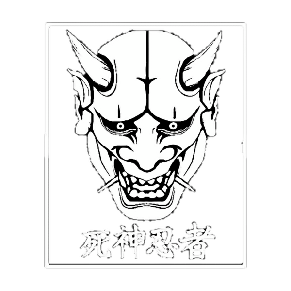 Демон они наклейка