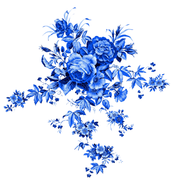 Синие цветы