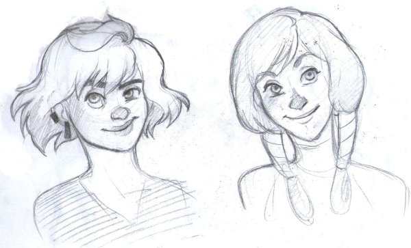 Рисовка человека