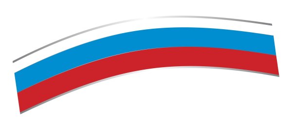 Лента Триколор вектор