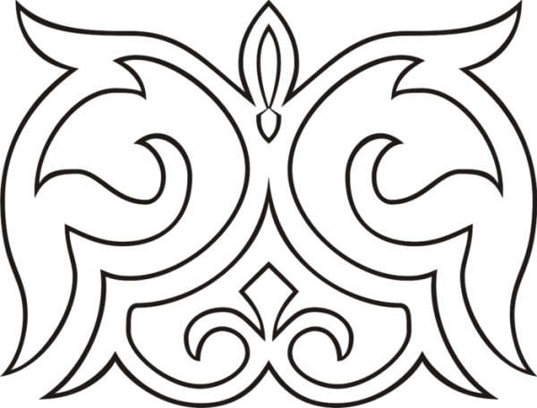 Казахские узоры и орнаменты