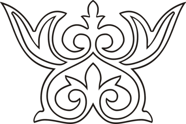 Адыгский орнамент раскраска