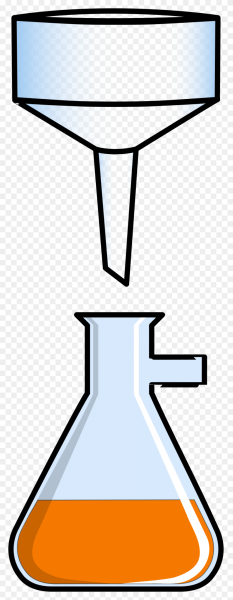 Колба с воронкой