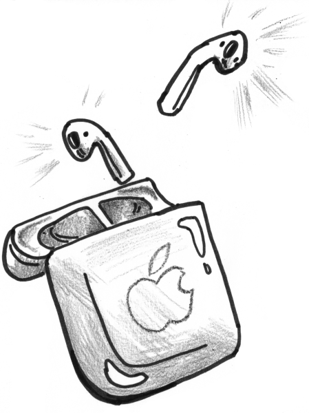AIRPODS Рисованные