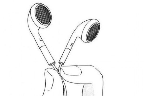 Беспроводные наушники рисунок