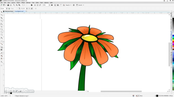 Coreldraw простые рисунки