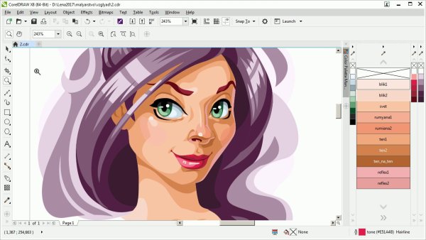 Coreldraw иллюстрации