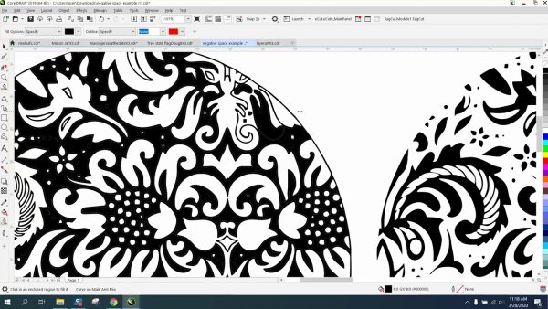 Coreldraw x7 работы
